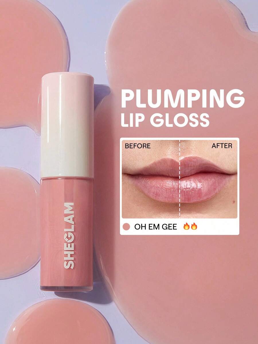 SHEGLAM Hot Goss Plumping Lip Gloss-Oh Em Gee
