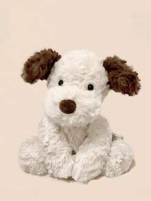 1 件超柔软卡其色毛绒小狗伴侣，可爱的悲伤眼睛杰克狗填充动物可爱毛绒玩具，适合青少年和成人，舒适的家居装饰，可爱的卧室装饰，缓解压力的拥抱伙伴 - 卡其色 - 查看 6