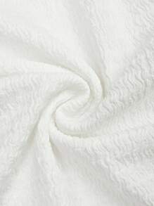 Sweetra 大码女式纯色简约不对称领口针织上衣，适合外出、度假、海滩、可爱上衣、机场旅行