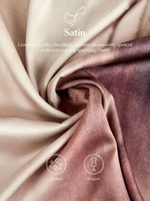 Maija 加大码花卉印花扭纹装饰修身长裙，都市风格女装 - 彩色 - 查看 10