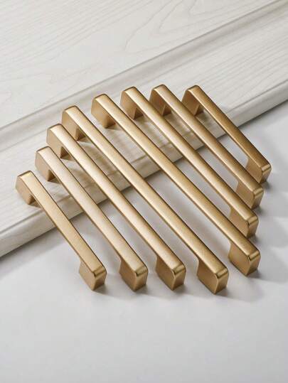 2pcs Aluminum Alloy Handles For Drawers, Cabinets, Furniture And Shoe Racks