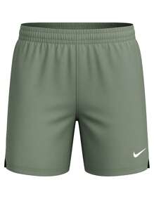 Nike 男士松紧腰休闲泳裤短裤 - 綠色 - 查看 4