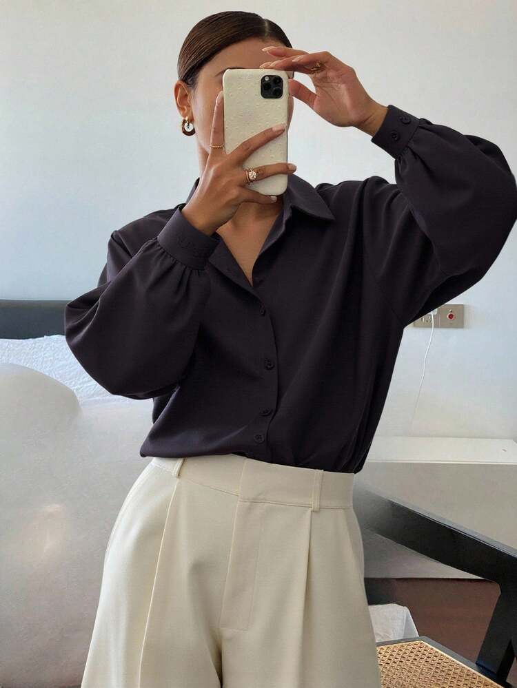 Women's Loose Casual Shirt, New Autumn Collection Long Sleeve Top