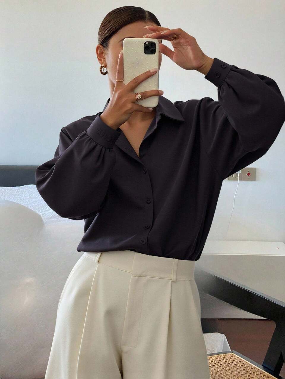Women's Loose Casual Shirt, New Autumn Collection Long Sleeve Top