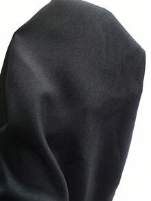 Manfinity Homme 男士简约纯色褶皱口袋西装裤，休闲日常穿着高腰休闲裤，商务正装风格，复古风 - 藏蓝色 - 查看 8