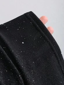 Sweetra New Shiny Fabric Elegant Commuter Everyday Wear Waist Cinched Slim Fit Women Tank Top, Autumn