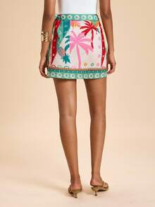 Travachic Váy quấn Sarong họa tiết nhiệt đới thường ngày cho nữ Váy cây cọ mùa hè đi nghỉ, Váy quấn, Phong cách thường ngày cho nữ, Mùa thu cho nữ, Mùa thu sang trọng, Đi chơi, Thanh lịch, Phong cách đồng quê cho nữ - Nhiều màu - Xem 2