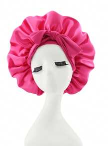 可调节缎面帽 - 轻质护发帽，适合睡觉、淋浴、减少毛躁 - 男女通用 - 彩色 - 查看 21