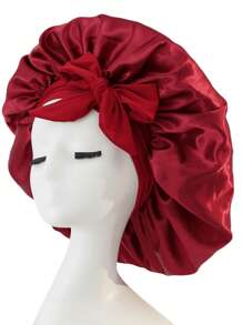 可调节缎面帽 - 轻质护发帽，适合睡觉、淋浴、减少毛躁 - 男女通用 - 彩色 - 查看 30