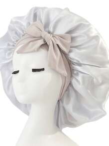 可调节缎面帽 - 轻质护发帽，适合睡觉、淋浴、减少毛躁 - 男女通用 - 彩色 - 查看 58