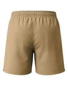 Nike Quần bơi nam mùa hè rộng rãi thoải mái ngoài trời có dây rút - màu nâu - Xem 5