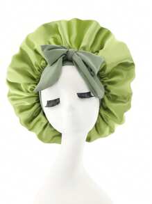 可调节缎面帽 - 轻质护发帽，适合睡觉、淋浴、减少毛躁 - 男女通用 - 彩色 - 查看 23