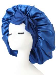 可调节缎面帽 - 轻质护发帽，适合睡觉、淋浴、减少毛躁 - 男女通用 - 彩色 - 查看 48