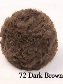 1 件 100 克钩针纱线羊毛纱线粗羊毛仿貂毛花式纱线粗羊毛手工编织纱线柔软纱线 DIY 钩针编织纱线适用于衣服、帽子、围巾、毛毯舒适蓬松毛皮纱线、毛绒纱线手工钩针爱好者、母亲节礼物、生日装饰