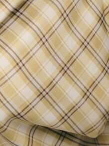 Nöista 格纹吊带长裙是秋季女性服装和节日活动的必备单品。其优雅的廓形非常适合休闲婚礼或返校舞会等场合，让您在整个秋季都保持时尚舒适。适合度假、奢华外出、婚礼派对、音乐节等夏季穿着。 - 杏色 - 查看 5