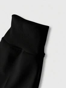 ROMWE MEN Street Life 男士休闲人物和星星印花套头衫 - 黑色 - 查看 4