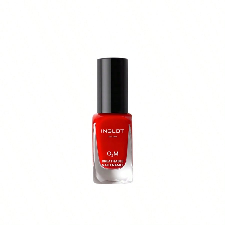 Shein Red O2m Breathable Nail Polish 653 11 Ml – Vibrant Oxygen And Water Permeable Formula, High Gloss Finish, Long Lasting Wear, Professional Salon Quality, Suitable For Wudu Friendly Beauty Routines, Daily Fashion Manicure