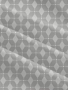 Shutterstock Glamance Camisa de Manga Longa com Estampa Geométrica Casual e Elegante para Mulheres, Blusas Casuais para Escritório, Blusas Casuais de Negócios para Mulheres, Blusas com Estampa Geométrica, Blusas Ajustadas, Blusas Casuais de Negócios para Mulheres, Camisas Elegantes para Mulheres - Branco - Visão 5