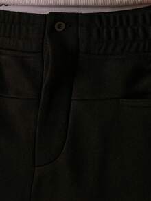 Musero Men Baggy Wide Leg Reverse Style Premium Jogger Trouser Co-Ord Sets Bottom Only Fall/SPRING SUMMER - Black - View 6