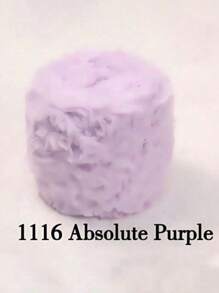 1 件 100 克钩针纱线羊毛纱线粗羊毛仿貂毛花式纱线粗羊毛手工编织纱线柔软纱线 DIY 钩针编织纱线适用于衣服、帽子、围巾、毛毯舒适蓬松毛皮纱线、毛绒纱线手工钩针爱好者、母亲节礼物、生日装饰