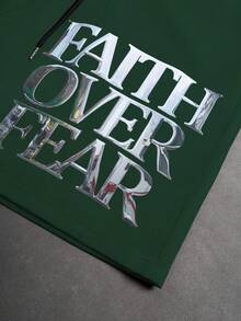 PAVTROS Set di camicia e pantaloncini casual estivi da uomo con stampa di slogan