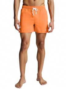 Nike 男士夏季度假泳裤短裤 - 橘色 - 查看 1