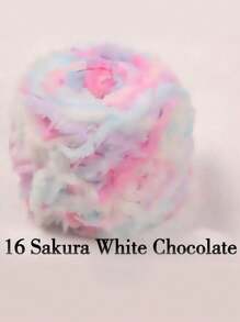 1 件 100 克钩针纱线羊毛纱线粗羊毛仿貂毛花式纱线粗羊毛手工编织纱线柔软纱线 DIY 钩针编织纱线适用于衣服、帽子、围巾、毛毯舒适蓬松毛皮纱线、毛绒纱线手工钩针爱好者、母亲节礼物、生日装饰