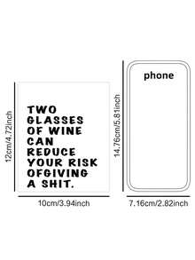 SHEIN 4Pcs/8Pcs/12Pcs/ Funny Birthday Wine Bottle Label For Him Elder, Rude Birthday Wine Stickers For Dad And Grandpa, Wine Bottle Stickers For Party Decoration - Multicolor - View 2