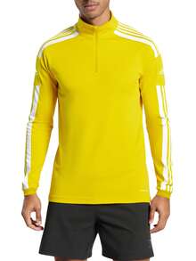 Adidas Squadra 21 Training Sweatshirt - Yellow - View 1