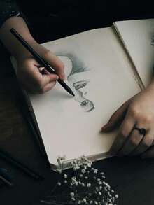 10/12/19/27 Sketch Pencil Set, Art Professional Charcoal Drawing Set, Sketching And Life Drawing Portable Tin Box Set, Pencil Without Charcoal, Pencil Without Wood Set