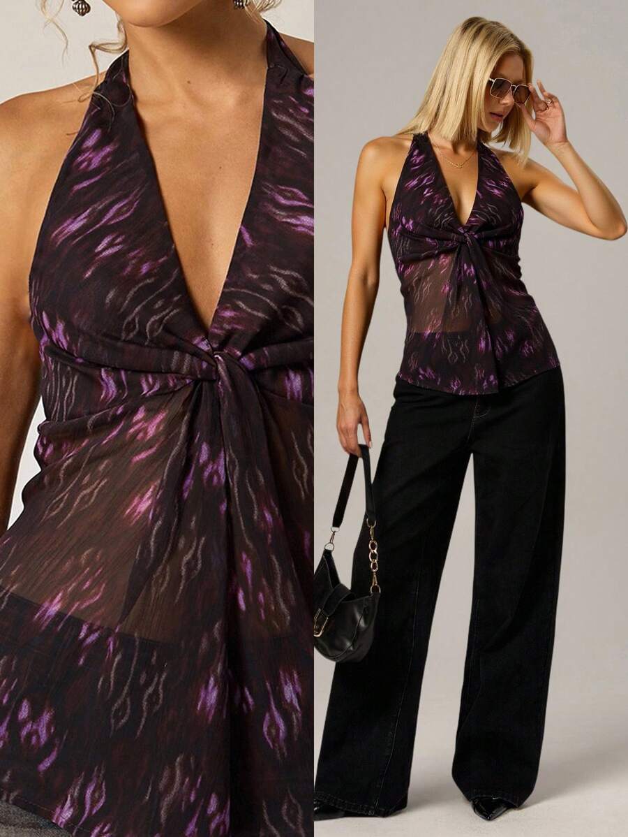 Avantive Trang phục Halloween đi nghỉ, áo cánh đi biển cho phụ nữ, áo hai dây, buổi hòa nhạc đồng quê Goth Y2k, áo Y2k, phong cách thập niên 2000, áo đi chơi, trang phục đường phố Gothic, áo gợi cảm, áo quây, áo cổ chữ V Grunge, buổi hòa nhạc Gyaru - màu đen - Xem 1