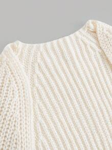 SHEIN Tween Girl Cute And Kawaii White Long Sleeve Cardigan With Pink Bow-Tie.,Long Sleeve Tops,In Fall/Winter - White - View 4