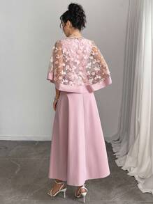 Modelyn 女士日常两件套服装 - 粉色 - 查看 5