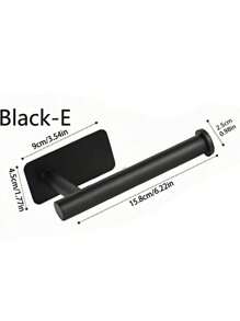 1 pieza Barra para toallas, portarrollos de papel higiénico, anillo para toallas de acero inoxidable, barra para almacenar, nuevo gancho de pared para el baño - Multicolor - Ver 26