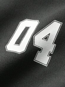 JNSQ 2 Stücke Jungen Lässig Outfit Set, beinhaltet locker sitzenden Rundhals Sweatshirt mit witzigem Zahlen-Muster und locker sitzende Jogginghose, geeignet für Herbst, Winter Alltagstragen, Outdoor Aktivitäten, Urlaub, Streetwear, Party und Lässig