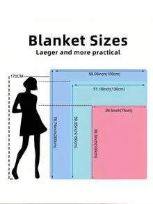 THE POWERPUFF GIRLS X SHEIN 1Pc Blossom, Bubbles, Buttercup Pattern Soft Plush Blanket, Gift For Bedroom Living Room - Multicolor - View 5