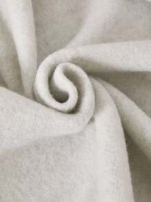 Sparklyn 3 件套青少年女孩印花拉链连帽衫夹克和极简主义图案 T 恤和阔腿裤套装，娇小女士休闲运动衫套装，适合外出、度假、街头、返校、校园穿着 - 淺灰色 - 查看 7