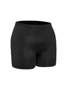 SHEIN ثلاث قطع للمجموعة،ملابس داخلية نسائية طويلة بأربعة أركان للمقاسات الكبيرة - متعدد الألوان - مشاهدة 7