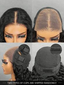 ALL READY WIG 高密度定制深波浪全效假发，预漂白，预拔，预剪蕾丝融化蕾丝前部 6x4 无胶闭合假发，真人发质，自然氛围 9AM HAIR - SNatural - 查看 8