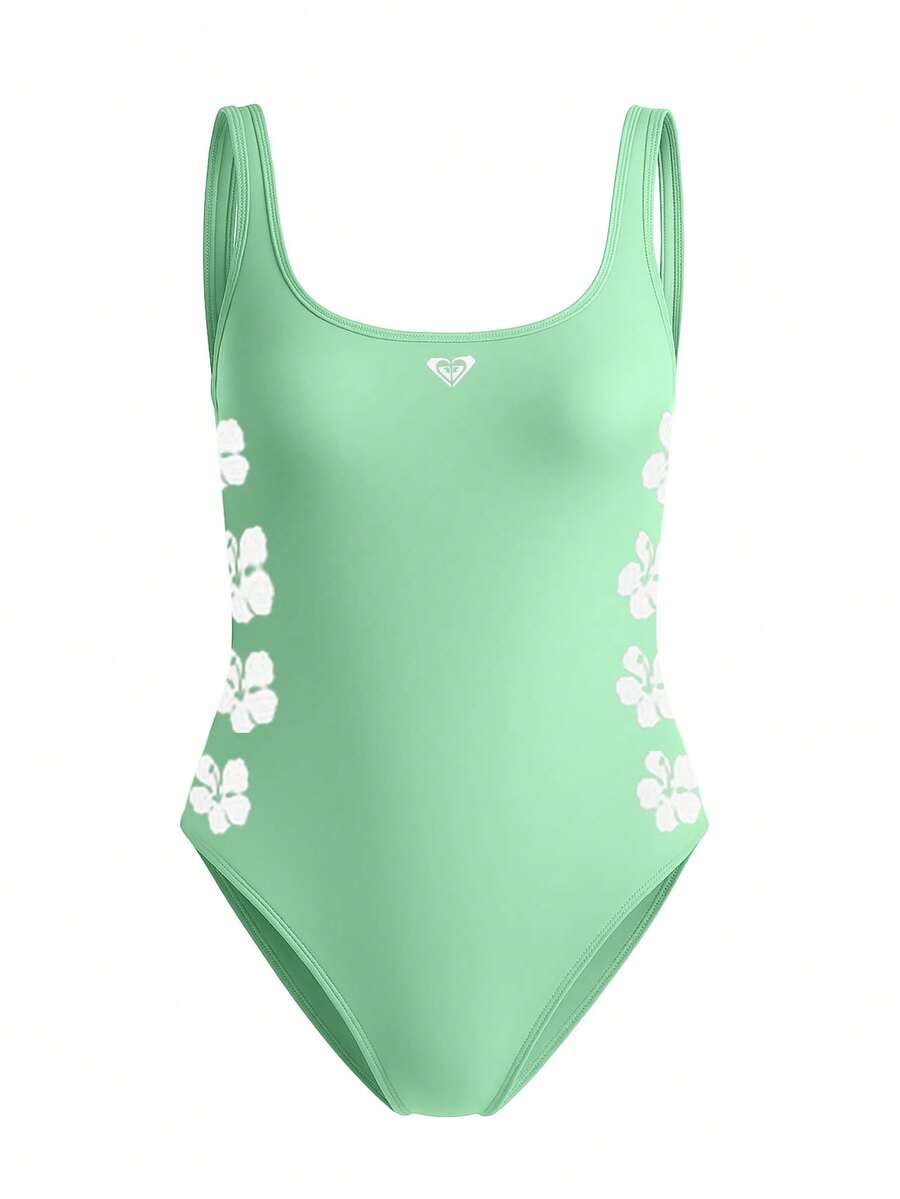 Women One-Pieces - Green - View 1