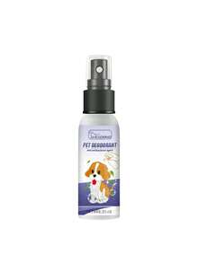 SHEIN 1 Stück 3 Stück Haustier Deodorant Spray zum Entfernen von Gerüchen, für Hunde und Katzen zum Entfernen von Urin-, Körper- und Fäkaliengeruch, reinigt die Luft