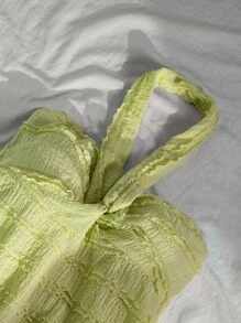 Lunelith SHEIN Lunessa Women's Solid Color Halter Top And Shorts 2 Pieces Set