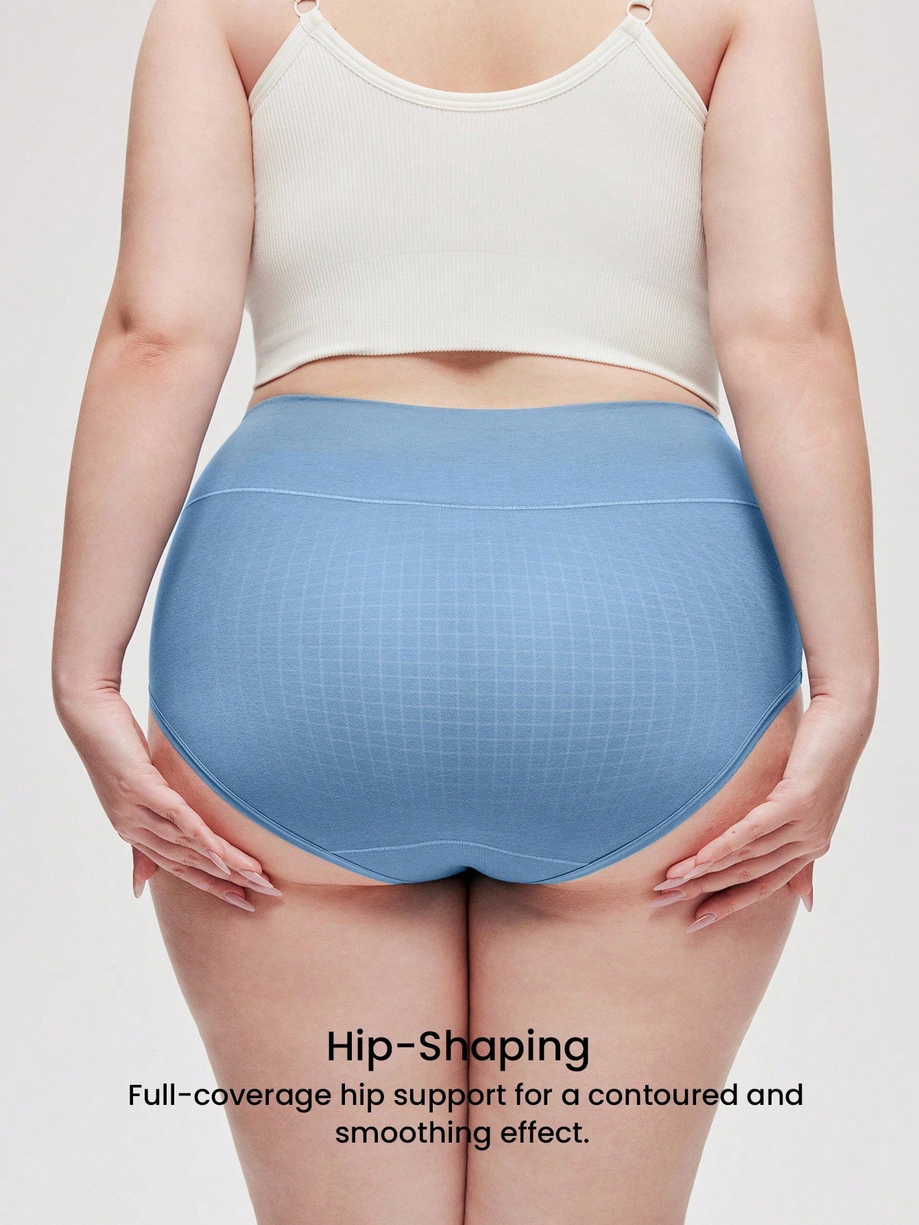 Plus 3-Pack High-Waist Briefs