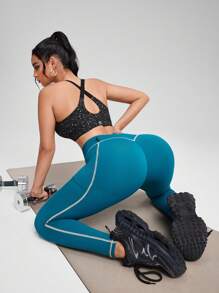 Innovista Butterweiche Workout Sport Leggings mit hoher Taille, V-Taille, Po-Anhebung, für täglichen Athleisure, Yoga, HIIT-Training, Büro bis Gym, hohe Dehnbarkeit, Aktivbekleidung Unterteil für Herbst, mit Tasche, Schleife, Komfort, Bewegungsfreiheit, funktionelle Mesh-Einsätze, atmungsaktiv, kniebeugefest, figurschmeichelnde Hose, Cardio, Outdoor-Übung, UV-Schutz, schweißfest, gesundes körperliches Training, Aerobic-Übung, neuer Herbststil für Frauen