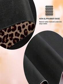 SHEIN 1 件豹纹桌垫现代艺术大鼠标垫办公桌配件橡胶底座带缝边防滑键盘垫适用于办公室家用电脑可作为送给男士女士朋友的礼物返校 - 彩色 - 查看 10