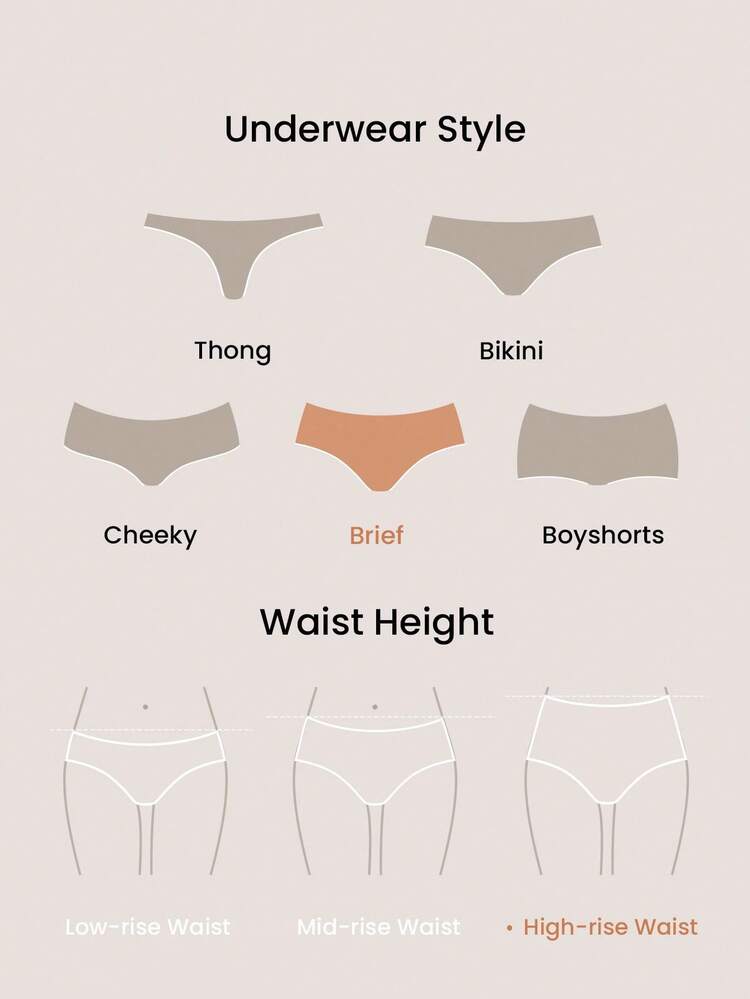 Plus 3-Pack High-Waist Briefs