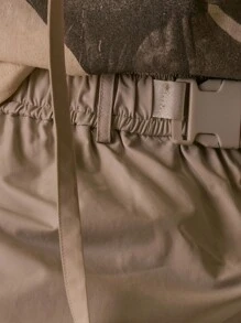 Musero Men Nylon Baggy Suit Jogger Pants Fall/SPRING SUMMER Clothes - Beige - View 6