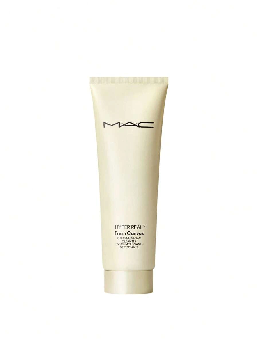 MAC Hyper Real Fresh Canvas Cream-To-Foam Cleanser 125 Ml - trắng - Xem 1