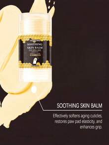 SHEIN 1pc 3pcs 40g Pet Honey Paw Balm, Gentle Nourishing Moisturizing Stick, Deeply Hydrates & Nourishes Paw Pads, Enhancing Elasticity & Preventing Cracked Paws, Suitable For Paws, Nose, Skin Etc., Easy & Safe Application, Excellent Moisturizing Effect - Multicolor - View 5