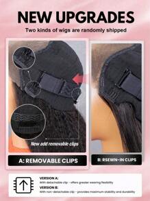 ALL READY WIG 高密度定制深波浪全效假发，预漂白，预拔，预剪蕾丝融化蕾丝前部 6x4 无胶闭合假发，真人发质，自然氛围 9AM HAIR - SNatural - 查看 9